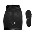 thumbnail image 3 of Dalazy Hamster Rabbit Guinea Pig Rat Ferret Breathable Mesh Harness eash Black L, 3 of 6