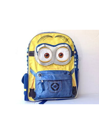 Minion Clear Bag Purse Case Carrying Kids Adult Blue Yellow 