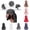Dark Gray, variant on Men Hip-hop Durag,Solid Color Stretch-fit Brethable Wearing a Headscarf Red
