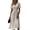 Multicolor, variant on Easter Dresses for Women Short Sleeve Wrap V-Neck High Waist Sundress Casual Summer Beach Vacation Dress