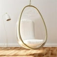 thumbnail image 2 of Aron Living Steel Hanging Chair, Gold, 2 of 3