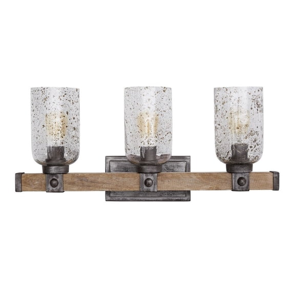Capital Lighting - Nolan - 3 Light Urban/Industrial Bath Vanity Approved for