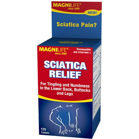 MagniLife Sciatica Relief Pain Reliever Tablets, 125 count - Walmart 