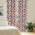thumbnail image 2 of Ambesonne Wooden Curtains, Scary, Pair of 28"x84", Multicolor, 2 of 5