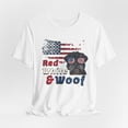 thumbnail image 6 of 4th of July Short Sleeve T-Shirt Featuring an Affenpinscher, 6 of 18