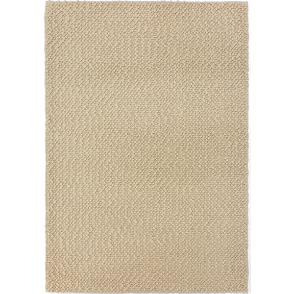 Berkley Lisbon Area Rug GR1 Gr1 Vanilla Vanilla Flat Plush 5' x 7' 6" Rectangle