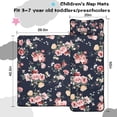 thumbnail image 5 of Pioneer Flower Floral Print Pattern Toddler Nap Mats for Kids Preschool,Sleeping Mat Bag or Kids,Toddler Sleeping Bag,Toddler Nap Mat or Daycare, 5 of 6