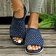thumbnail image 3 of MKLEKYY Sandalias de Piso para Mujer, Sandalias deportivas Transpirables Informales de Suela Gruesa de Talla Grande para Mujer, 3 of 4