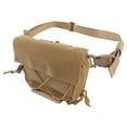 thumbnail image 1 of Drop Pouch, Sub Abdominal Carrying Kit Bag Utility Tool Pouch Fanny Pack Oxford Cloth with Adjustable Waist Strap for Chest Rig Vest, 1 of 7