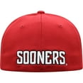 thumbnail image 4 of Men's Top of the World Crimson Oklahoma Sooners Reflex Logo Flex Hat, 4 of 4