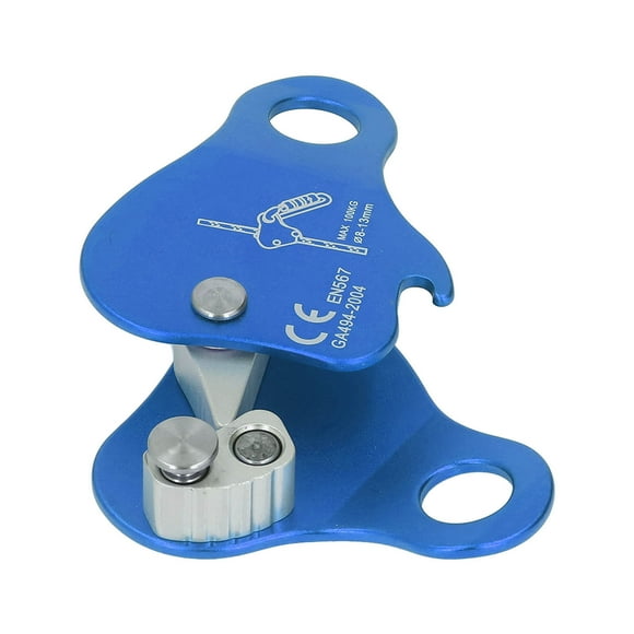 Descendente De Escalada, aleación De Aluminio Autointerrupbe De 8-13 Mm De Trepadora De Trepadora De Parada Para Escalar Montañuras