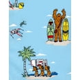 thumbnail image 4 of Star Wars Darth Vader Boba Fett R2-D2 Little Boys Matching Family Hawaiian Button Down Shirt and Shorts Boys Shorts Set 7-8, 4 of 5