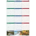 thumbnail image 4 of House of Doo HOD3931 32 x 48 in. 2020 Recycled Earthscapes Nature Scene Reversible Yearly Wall Calendar, 4 of 6