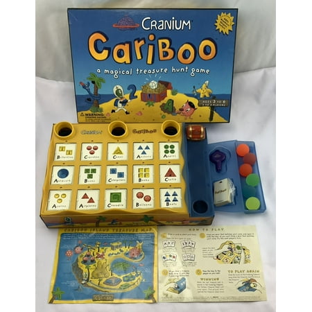 Cranium Cranium Cariboo Treasure Hunt Board Game
