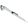 Custom Accessories 10-120 psi Chrome-Plated Offset Head Tire Gauge 73334