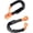 Orange, variant on Yellow 1/2" Tow Straps Rope Recovery 38,000 LB UHMWPE SYNTHETIC Soft Shackle 4x