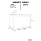 thumbnail image 5 of Gabinete De Baño TURNER Con Lavabo y Llave Minimalista, 5 of 5