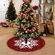 thumbnail image 5 of Falda para Árbol de Navidad Decoraciones Navideñas Falda para Árbol de Navidad de Terciopelo, 5 of 6