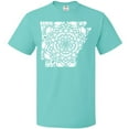 thumbnail image 3 of Inktastic Arkansas Silhouette Mandala T-Shirt, 3 of 5