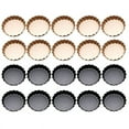thumbnail image 1 of Dsseng 20Pcs Mini Tart Pans with Removable Bottom Mold 4 Inch Round Non-Stick Tart Pans Suitable for Cake  Dessert Baking  Etc., 1 of 5