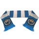 thumbnail image 1 of Bufanda de barra Manchester City FC con rayas de acrílico, 1 of 1