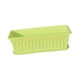 thumbnail image 5 of Maceta rectangular multifuncional con orificio de drenaje para ventana Verde, 5 of 9