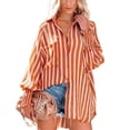 thumbnail image 4 of Sonducket Destaca con una elegante y llamativa camisa para mujer Camisas y blusas para mujer Blusas para mujer Camisas Mujer naranja XL Type2 NO2, 4 of 6