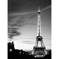 thumbnail image 2 of PhotoINC Studio 15x18 Black Ornate Wood Framed with Double Matting Museum Art Print Titled - Eiffel Tower, 2 of 4