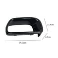 thumbnail image 5 of Dickly Front Air Duct Cover Directly Replace Decoration High Performance for Mini S Left 51117337809, 5 of 8