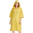 thumbnail image 5 of Capa con capucha de fibra engrosada, toalla de baño, capa para nadar, hacer surf en la playa, bata de baño para hombres y mujeres, 5 of 5