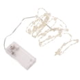 thumbnail image 3 of Cadena De Luces LED, Luces De Cadena De Perlas Blancas, Metal Plástico Ligero De Bajo Voltaje Para Decoración De Bodas, 3 of 7