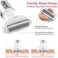 thumbnail image 5 of Hoeylife 4 in 1 Electric Razors for Women, Electric Shaver for Women, Pubic Hair Trimmers,Lady Electric Bikini Shaver, Wet Dry Bikini Trimmer for Face Nose Arms Legs Pubic, 5 of 8