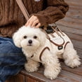 thumbnail image 4 of mdesiwst Pet Carrier Tote Bag Breathable Pet Carrier Sling Adjustable Full-Body Harness Crossbody with Pocket for Small Dogs, 4 of 7