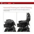 thumbnail image 5 of KINGJOY Camera Tripod Professional Video Camera Stand or SLR DSLR, 5 of 10