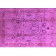 thumbnail image 1 of Ahgly Company Indoor Rectangle Oriental Purple Industrial Area Rugs, 4' x 6', 1 of 4
