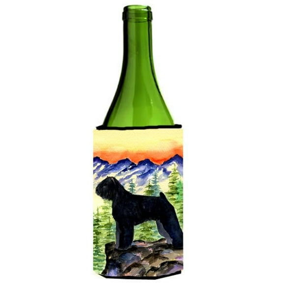 Bouvier Des Flandres Wine bottle sleeve Hugger - 24 oz.