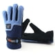 thumbnail image 5 of Guantes de invierno para hombre, guantes para parejas, guantes de ciclismo de invierno para hombre y mujer, guantes de polar cálidos para exteriores y resistentes al frío, 5 of 5