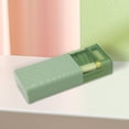 thumbnail image 1 of de costura portátil, caja de almacenamiento, dedal, cinta métrica, hilo, tijera, costura, herramientas de reparación para viajes, adultos, Verde Hugo Agujas de hilo de coser, 1 of 10