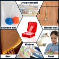 thumbnail image 5 of SHAR (300 Pieces,58*20mm)reusable Multifunctional Double Sided Tape Rectangular Box Interior Mounting Adhesive Tape Transparent Double Sided Adhesive Remov, 5 of 5