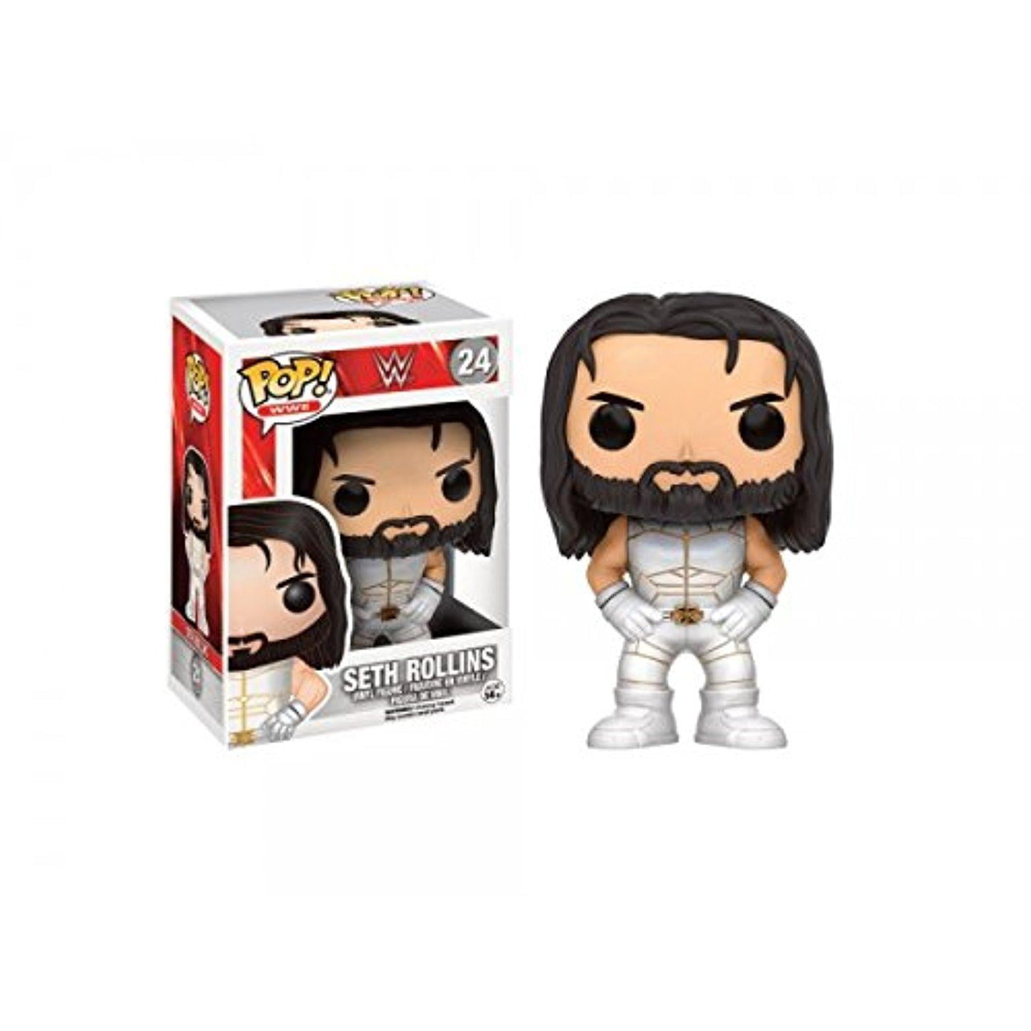 WWE Wrestling Seth Rollins Action Figure Vaulted NEW Details about   Funko Pop 