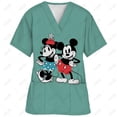 thumbnail image 3 of Camisetas de uniforme de enfermera, camisetas de Disney, camisetas de Mickey, ropa de mujer con bolsillos, camisetas de hospital, camisetas de Minnie Mouse, camisetas para mujer 2024, 3 of 4