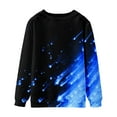 thumbnail image 4 of Kiplyki Clearance Thermal Shirts for Men Round Neck Print Pullover Long Sleeve Tops Sweatshirt, 4 of 4