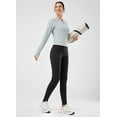 thumbnail image 3 of BALEAF Leggings térmicos cálidos con forro polar para mujer, pantalones de yoga de talle alto, clima frío con bolsillos, 3 of 3