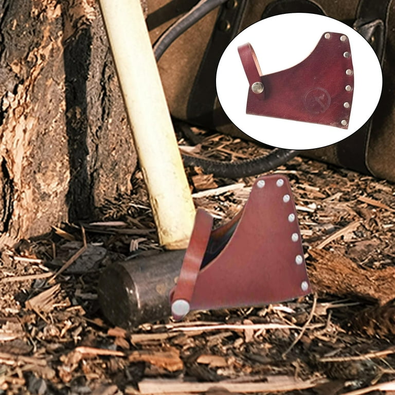 Leather Hatchet Sheath Axe Sheath Leather Axe Cover Sheath