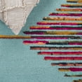 thumbnail image 6 of Safavieh Nantucket Selma Abstract Area Rug, Teal/Red, 4' x 4' Square, 6 of 10