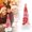 C Lighted Christmas Gnome Figurine, variant on Lighted Christmas Swedish Tomte Gnome with Knitted Hat, LED Warm Glow Tabletop Ornament for Xmas, New Year & Winter Holiday Party Decor