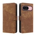 thumbnail image 1 of Phone Wallet Case for Google Pixel 10 with Stand - Leather Folio Cover & Card Slots Brown, 1 of 5