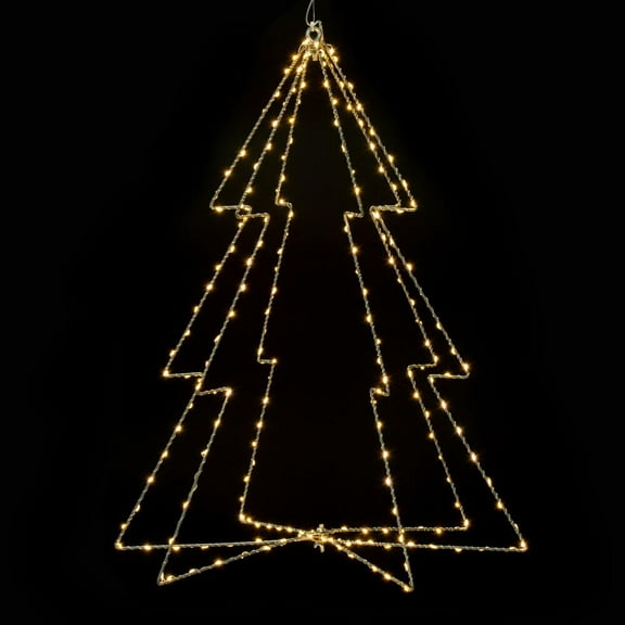 240Ltx24" WW LED Tree Wire Silhouette