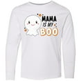 thumbnail image 3 of Inktastic Mama is my Boo with Cute Ghost Long Sleeve Youth T-Shirt, 3 of 5