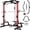 RD, variant on Smith Machine, 2000LBS Multi-Function Squat Power Rack Cage with Cable Crossover, All-in-One Home Gym Squat Rack with Smith Bar and Training Attachments for Full Body Workouts
